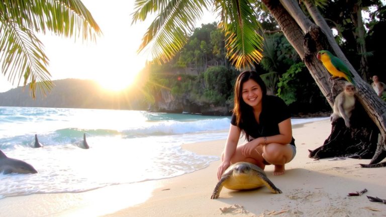 animal friendly tropical getaway