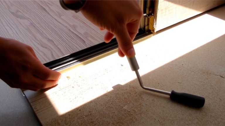 attach door sweeps securely