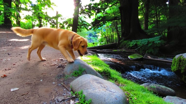 best dog walking spot