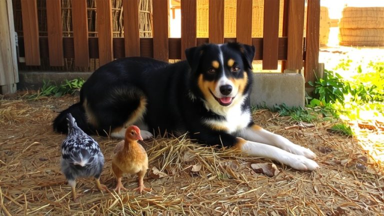best dogs with chickens