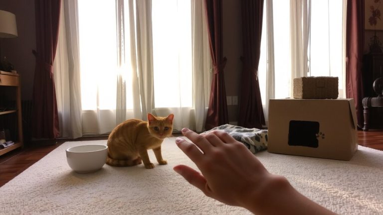calm cat transition routine