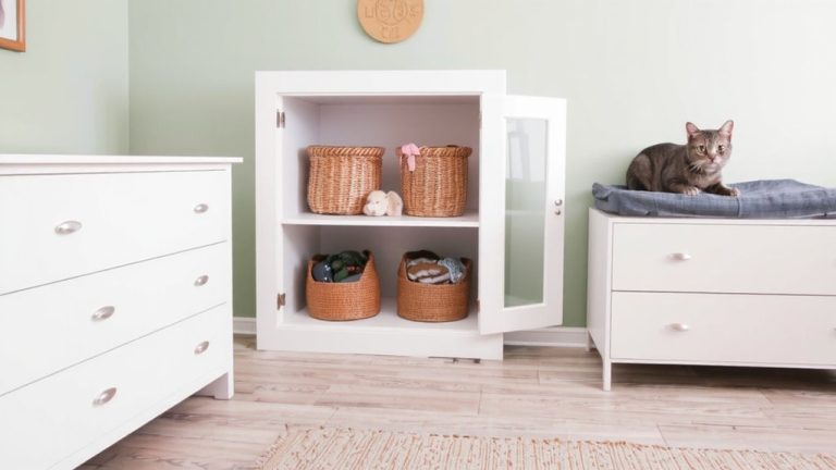 cat proof baby storage