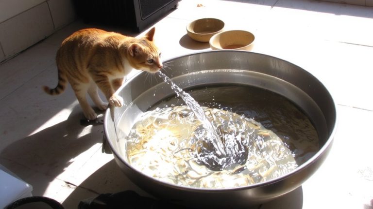 cat water fountain selection
