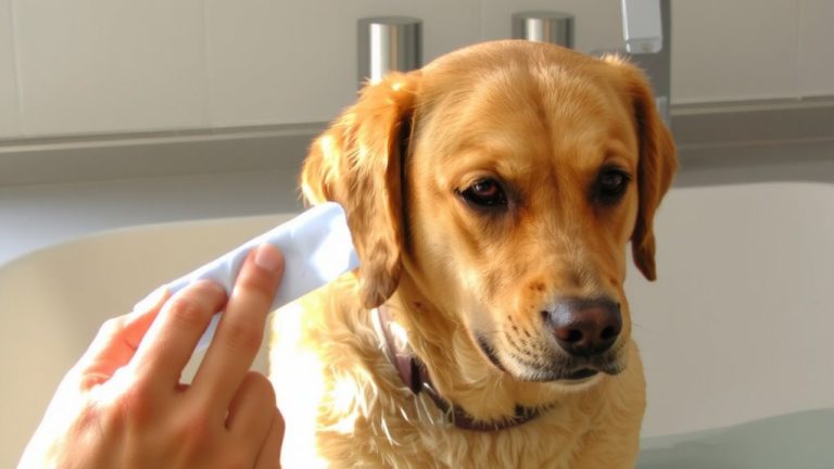chamomile wipe dog eyes