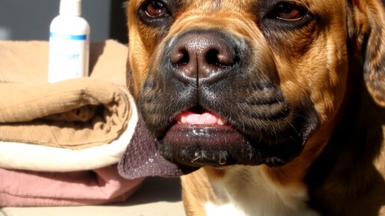 clean dog lips daily