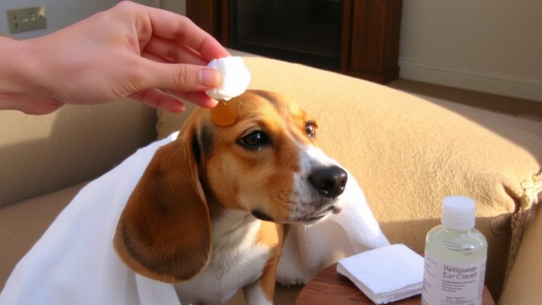 clean floppy ears regularly