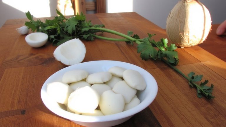 coconut parsley dog chews