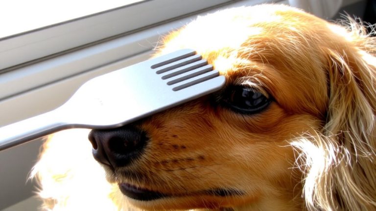 comb long haired dachshund undercoat