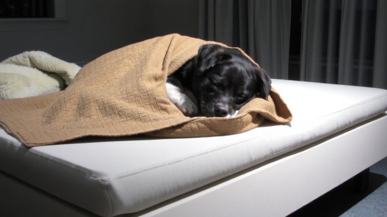 cozy bed indoors