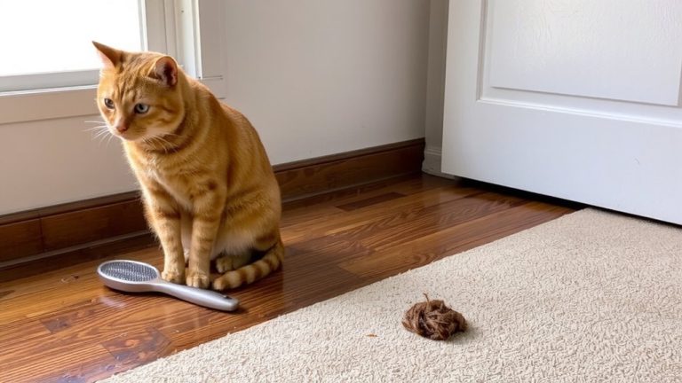 daily brushing prevents hairballs