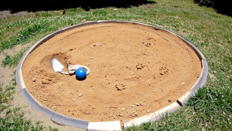 designated dog digging area