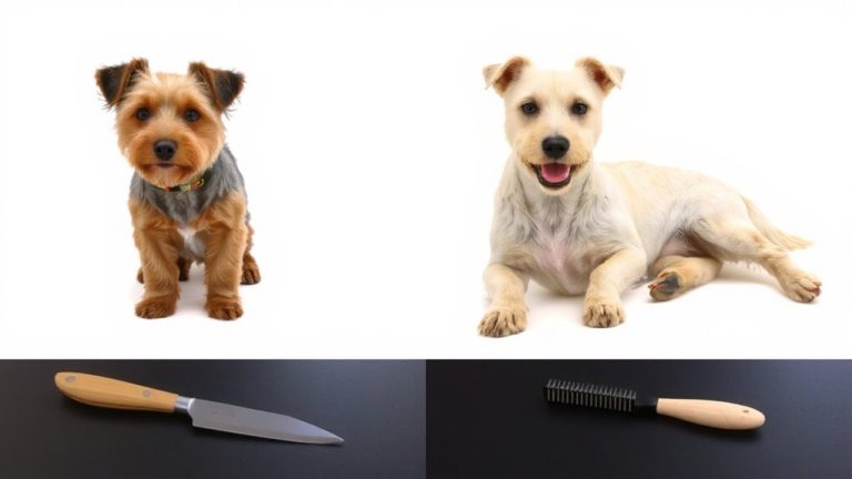different grooming tools needed