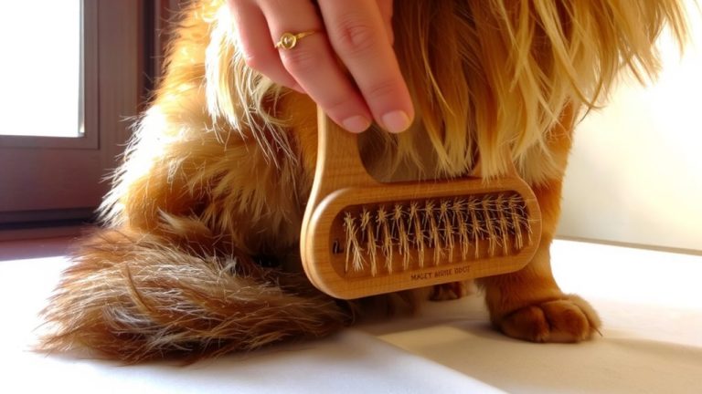 effective brush techniques for maine coons