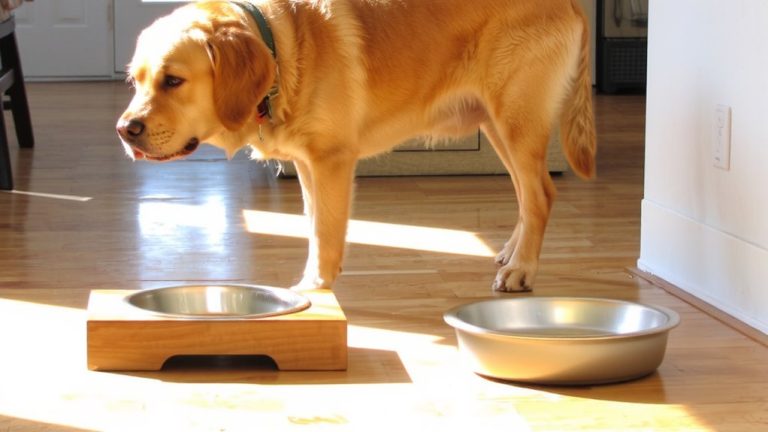 elevated bowls for large dogs