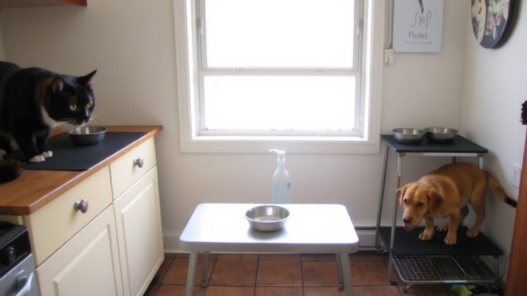 feeding area setup tips