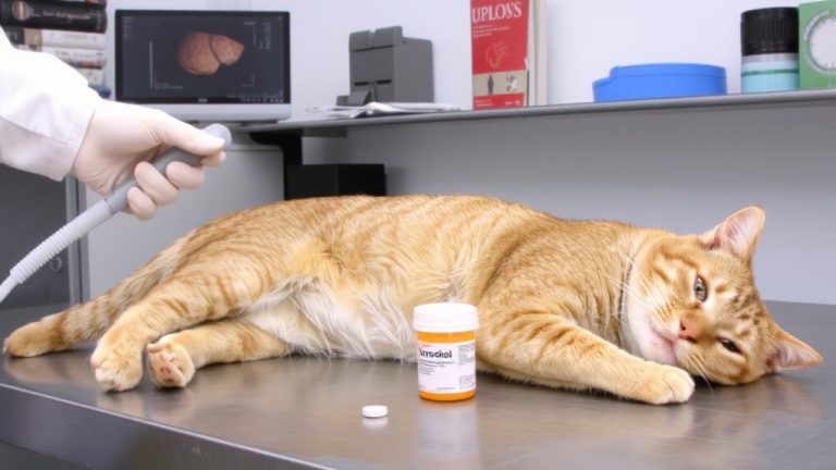 feline cholangiohepatitis diagnosis ursodiol