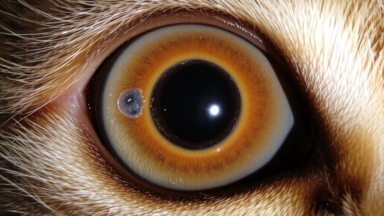feline corneal sequestrum identification treatment
