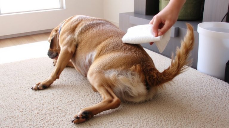 full body pet wipe down