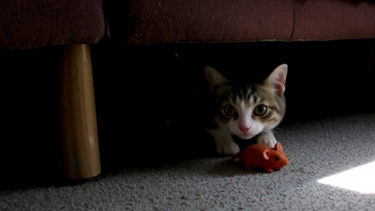 give your cat time