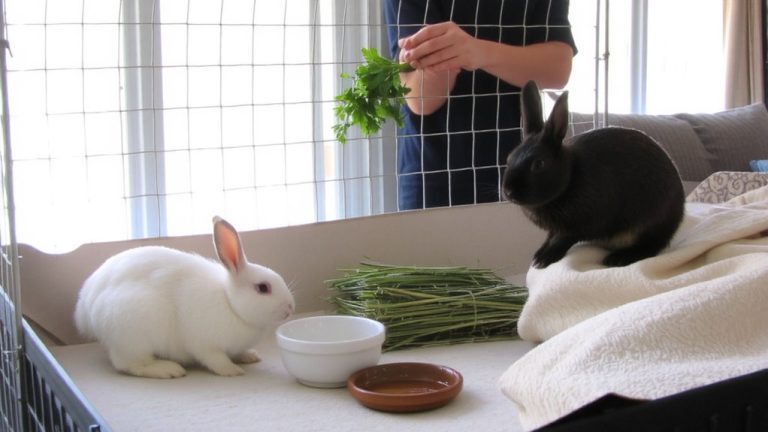 gradual introduction of new rabbit