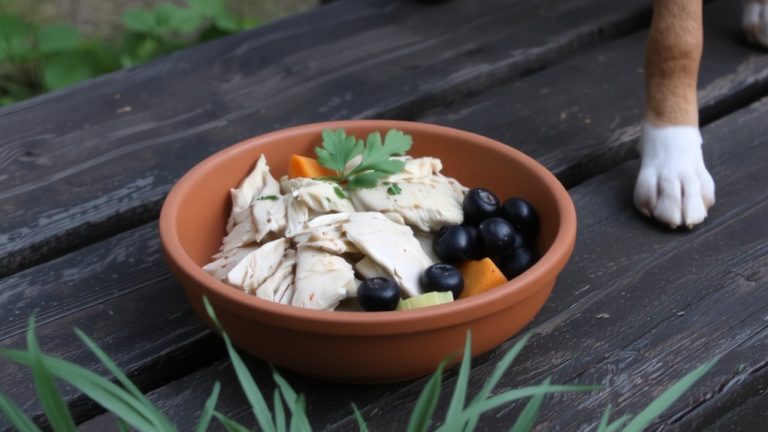 healthy dog fast food