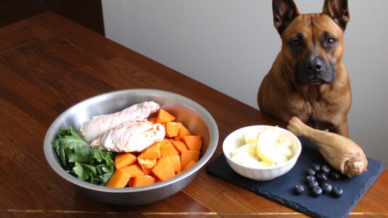 high protein balanced canine diet