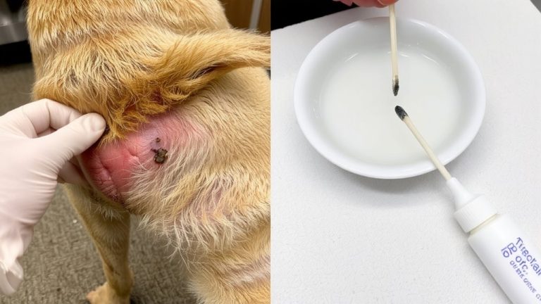 identify treat flea allergy dogs
