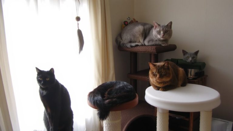 indoor cats for alone time