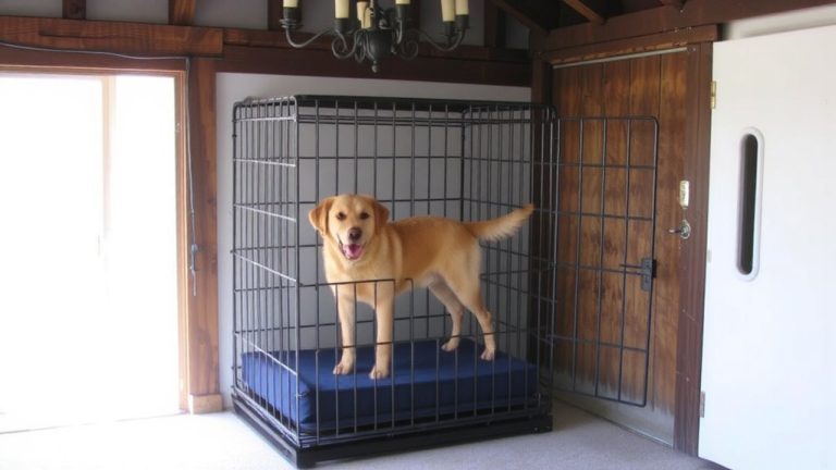large crate recommended