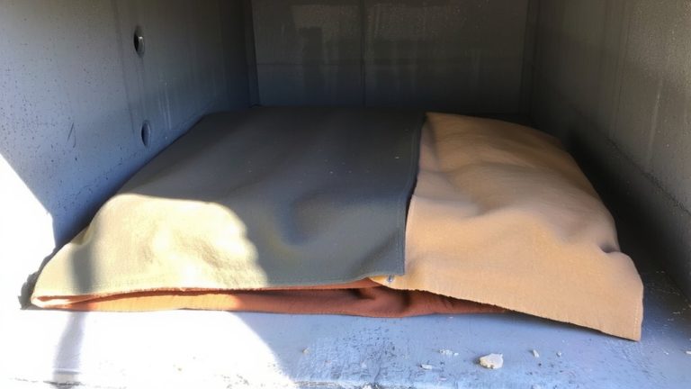layering blankets in kennels