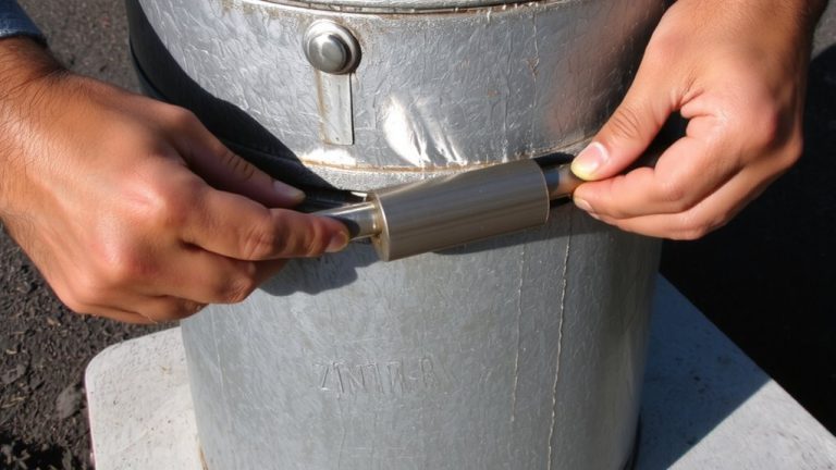 locking trash receptacles outdoors