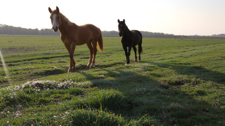 morning grass turnout