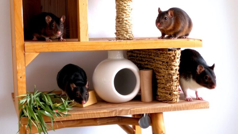 multi tier rat habitat construction
