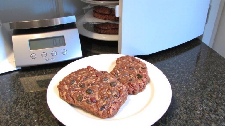 pre portioned patties ensure accurate feeding