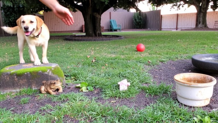 prevent dogs eating poisonous toads