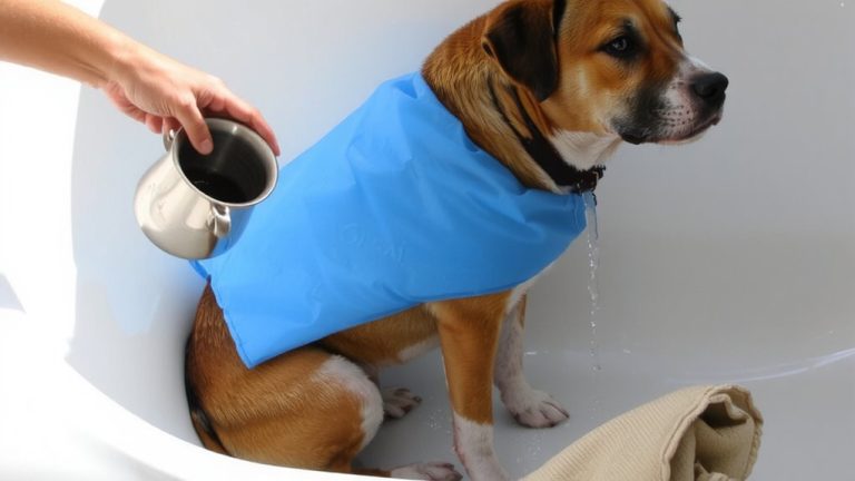 protective cover dog bath