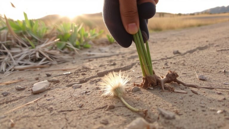 pull foxtails early