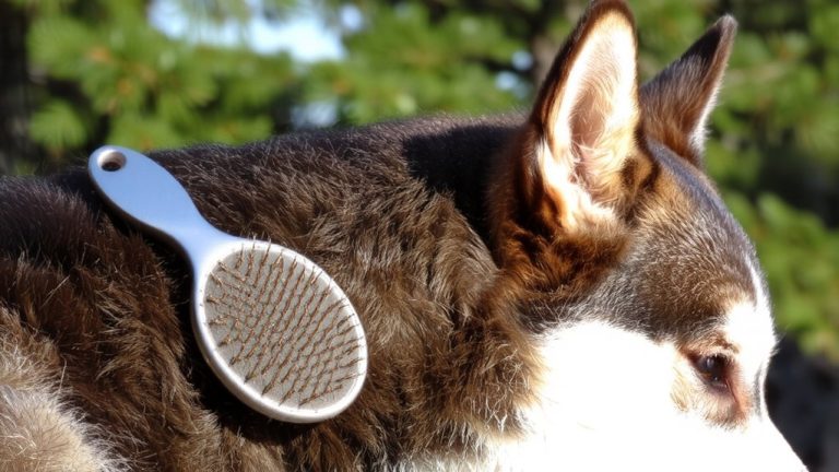 regular brushing reduces shedding