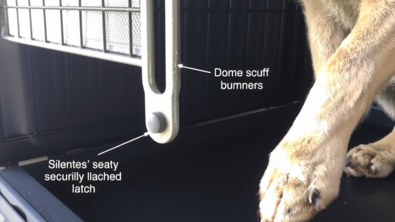 rubber bumpers reduce crate noise