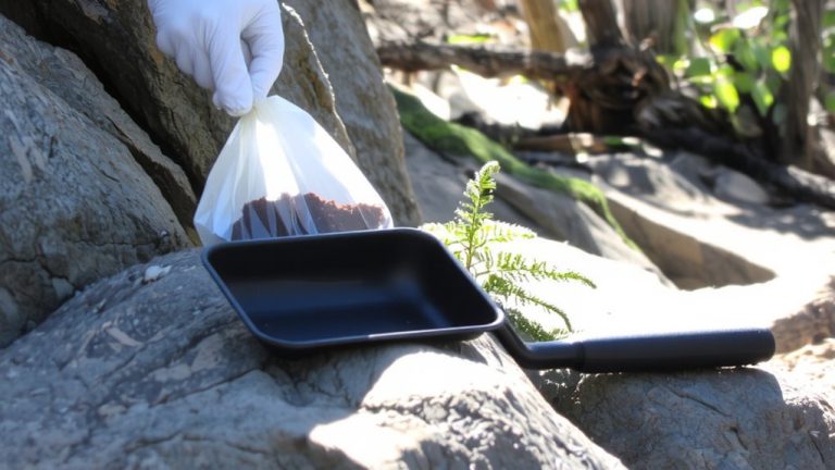scoop gently using tongs