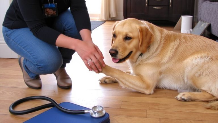 simulated handling drills for dogs