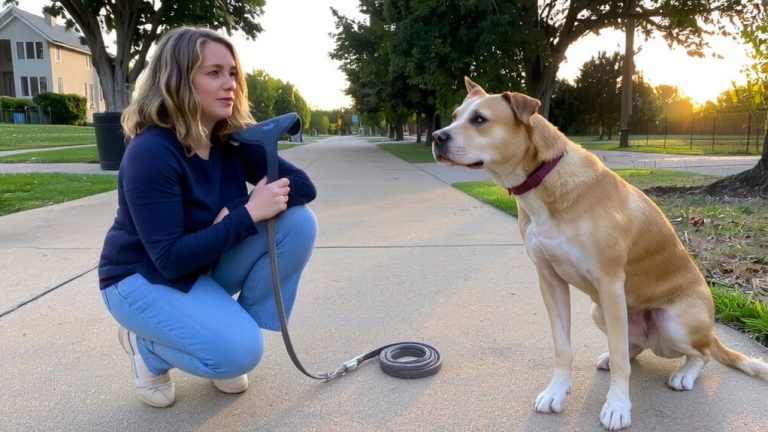start leash training now