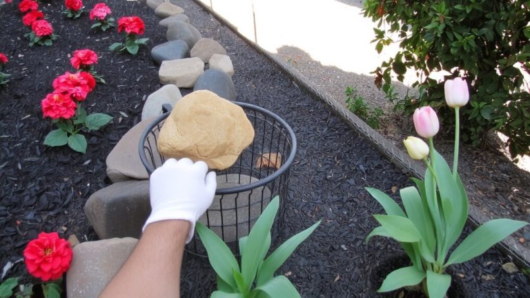 stop pets eating garden debris