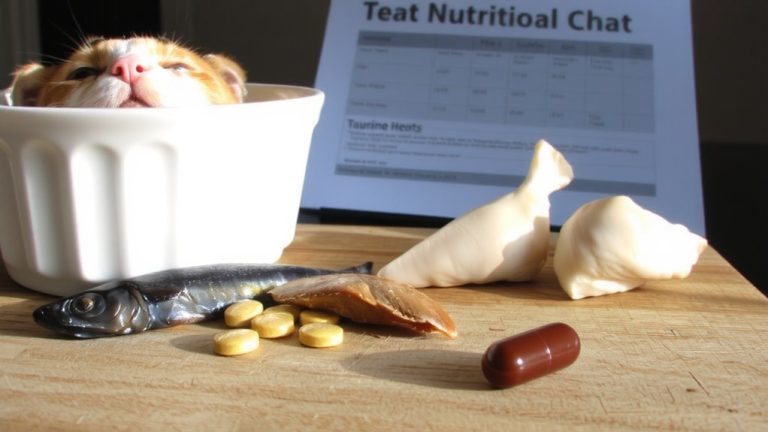 taurine in cat food