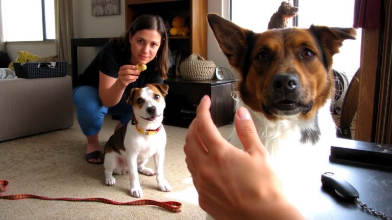 teach adopted dog basics quickly