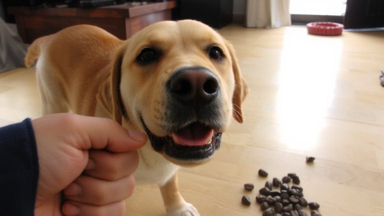 teach leave it with treats