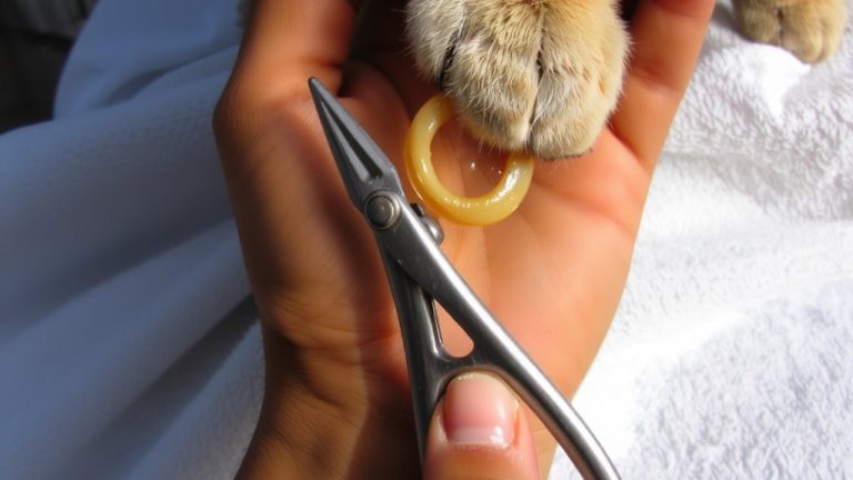trim back claws safely