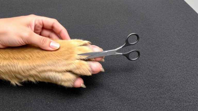 trim dewclaws carefully