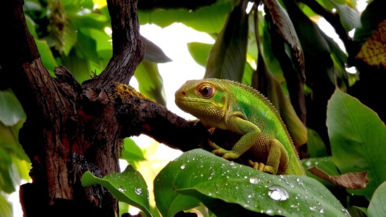 tropical forest environment ideal