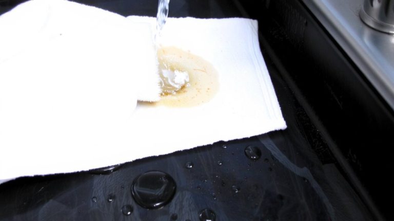use enzyme cleaner immediately